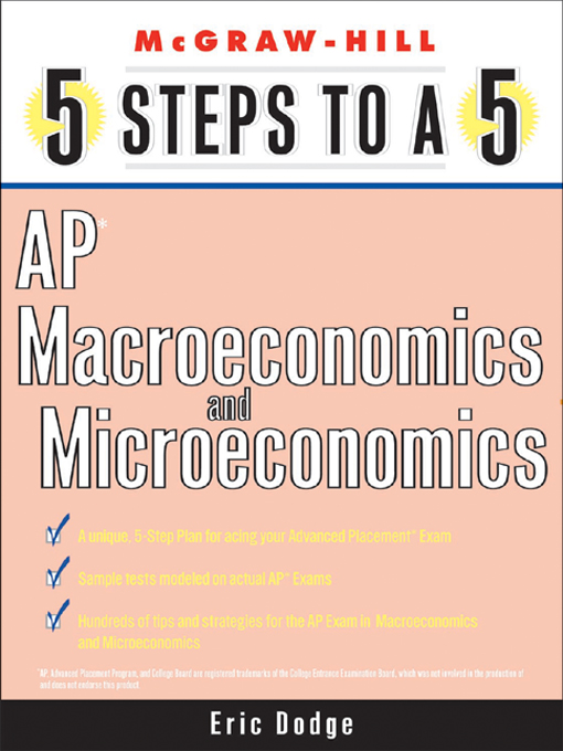 Title details for AP Macroeconomics and Microeconomics by Eric R. Dodge - Available